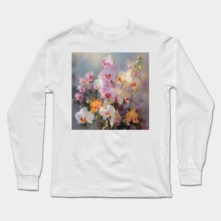 Pastel Orchid Bouquet Long Sleeve T-Shirt